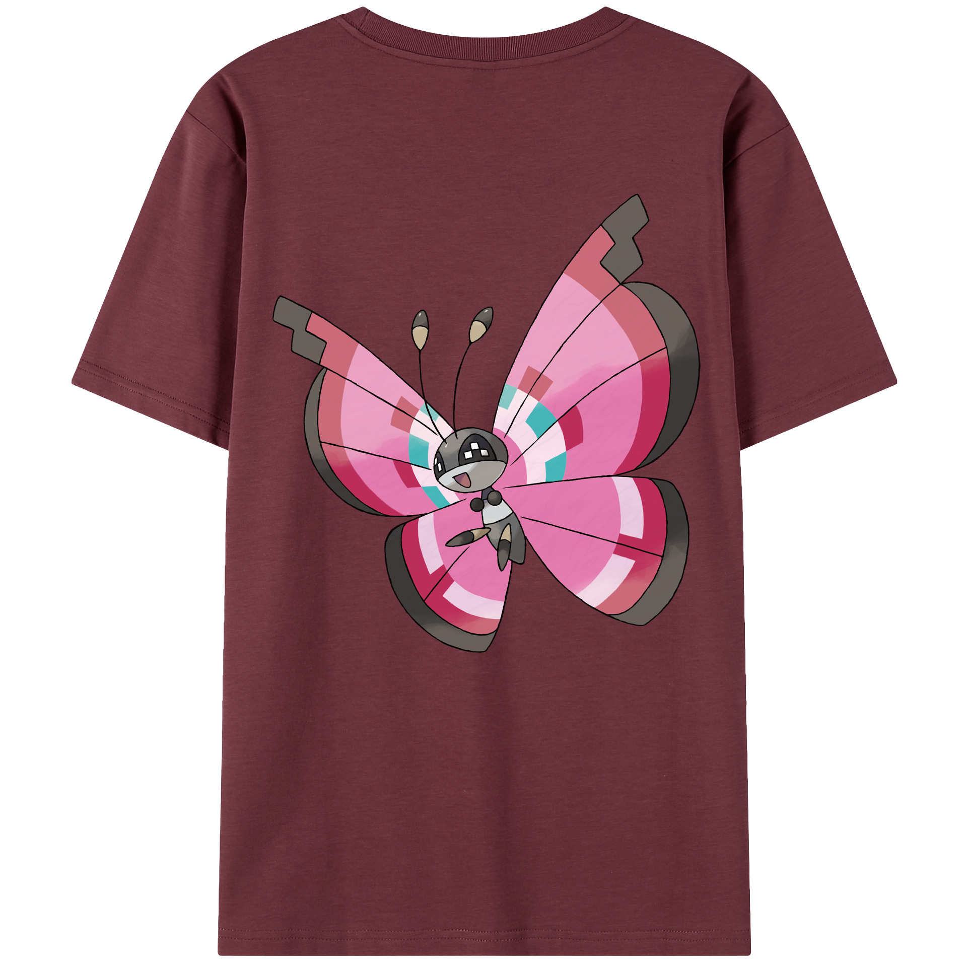 （画像用） ポケットモンスター Pokémon 綿100％半袖Tシャツ（背面プリント）